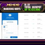 Bukti Jp MEME4D Slot Online 23 JANUARI 2025