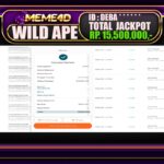 Bukti Jp MEME4D Slot Online 20 April 2025
