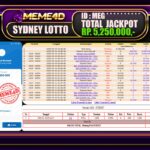 Bukti Jp MEME4D Togel Online 15 Mei 2025