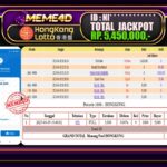 Bukti Jp MEME4D Togel Online 20 Juni 2025