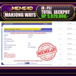 Bukti Jp MEME4D Slot Online 21 Juni 2025