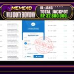Bukti Jp MEME4D Slot Online 31 Juli 2025