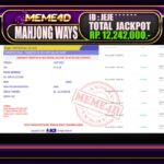 Bukti Jp MEME4D Slot Online 30 Juli 2025