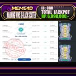 Bukti Jp MEME4D Slot Online 30 Agustus 2025