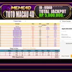 Bukti Jp MEME4D Togel Online 20 Agustus 2025