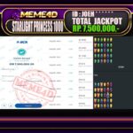 Bukti Jp MEME4D Slot Online 05 September 2025