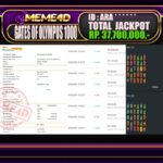 Bukti Jp MEME4D Slot Online 03 Oktober 2025