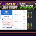 Bukti Jp MEME4D Slot Online 08 Oktober 2025