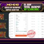 Bukti Jp MEME4D Slot Online 31 Oktober 2025