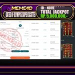 Bukti Jp MEME4D Slot Online 22 Oktober 2025
