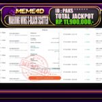 Bukti Jp MEME4D Slot Online 08 Oktober 2025