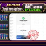 Bukti Jp MEME4D Slot Online 12 November 2025