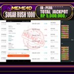 Bukti Jp MEME4D Slot Online 31 Desember 2025