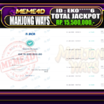 Bukti Jp MEME4D Slot Online 24 Januari 2026