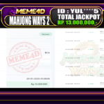 Bukti Jp MEME4D Slot Online 20 Januari 2026