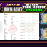 Bukti Jp MEME4D Slot Online 26 February 2026