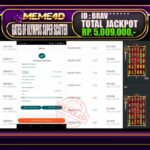 Bukti Jp MEME4D Slot Online 19 February 2026