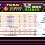 Bukti Jp MEME4D Togel Online 16 March 2026