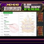 Bukti Jp MEME4D Slot Online 23 March 2026