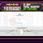 Bukti Jp MEME4D Casino Online 27 March 2026