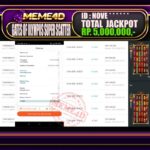 Bukti Jp MEME4D Slot Online 12 March 2026