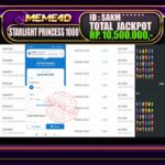 Bukti Jp MEME4D Slot Online 01 March 2026