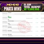 Bukti Jp MEME4D Slot Online 06 April 2026