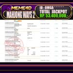 Bukti Jp MEME4D Slot Online 01 April 2026