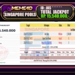 Bukti Jp MEME4D Togel Online 17 Juli 2026