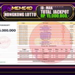 Bukti Jp MEME4D Togel Online 21 Juli 2026