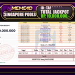 Bukti Jp MEME4D Togel Online 19 Juli 2026