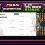 Bukti Jp MEME4D Slot Online 21 Agustus 2026