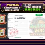 Bukti Jp MEME4D Slot Online 21 September 2026