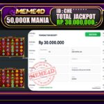 Bukti Jp MEME4D Slot Online 10 September 2026