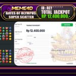 Bukti Jp MEME4D Slot Online 27 September 2026