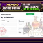 Bukti Jp MEME4D Slot Online 14 September 2026