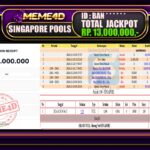 Bukti Jp MEME4D Togel Online 29 Oktober 2026
