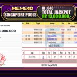 Bukti Jp MEME4D Togel Online 15 Oktober 2026