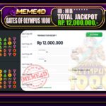Bukti Jp MEME4D Slot Online 16 Oktober 2026