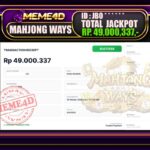 Bukti Jp MEME4D Slot Online 05 Oktober 2026