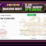 Bukti Jp MEME4D Slot Online 01 Oktober 2026