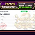 Bukti Jp MEME4D Slot Online 27 Oktober 2026