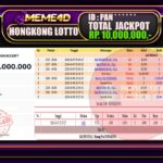 Bukti Jp MEME4D Togel Online 07 Oktober 2026