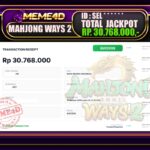 Bukti Jp MEME4D Slot Online 16 Oktober 2026